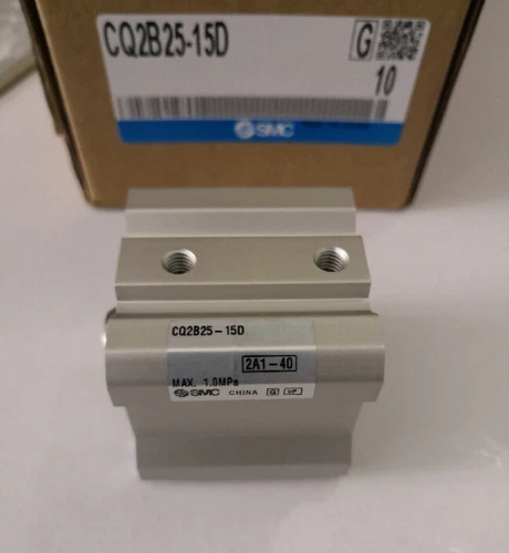 One New SMC CQ2B25-15D Cylinder CQ2B2515D Free Shipping - Picture 1 of 2