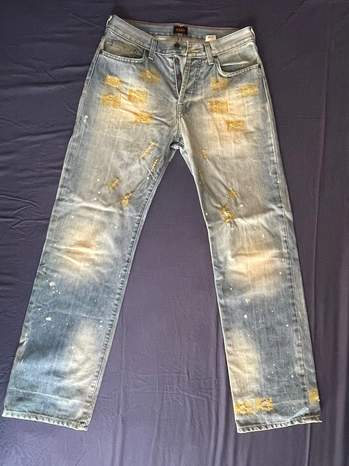 Jeans Von Dutch Vintage 100% Originali USA Taglia 30 Uomo Usati - Imagen 3 de 4