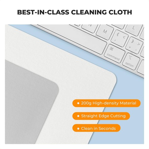 K&F Concept Chiffon de Nettoyage pour Lunettes Chiffons de Nettoyage Microfibre Premium 15x18cm - Photo 35 sur 41