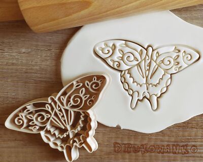 Sweet Butterflies Bugs Cookie Cutter Pastry Fondant