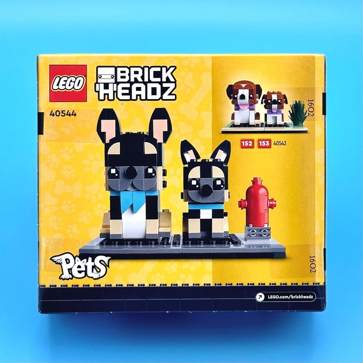Buy LEGO BrickHeadz Pets #154 #155 French Bulldog & Puppy (40544