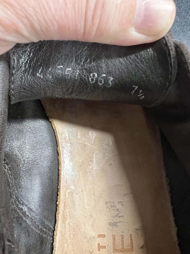 Para Hombres Fratelli Rossetti One Marrón Gamuza Vestido Informal Con Cordones Zapatos Oxford 9.5 Foto 4 de 4