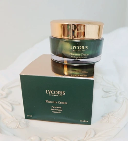 LYCORIS Jeju Placenta Cream 50ml – K-Beauty Firming & Anti-Wrinkle & Nourishing