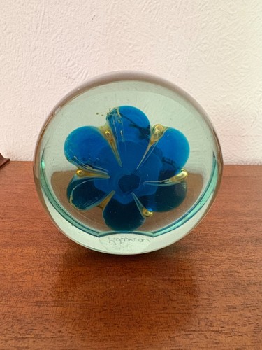 Vintage 1960s 70s Mdina Glass Jellyfish Ornament Papeweight Signed - Picture 6 of 10