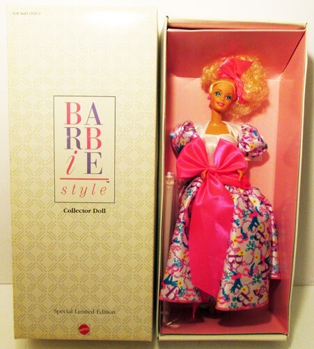 1ST NON MATTEL LICENSED APPLAUSE LIMITED EDITION BARBIE STYLE DOLL FIGURE NEW!