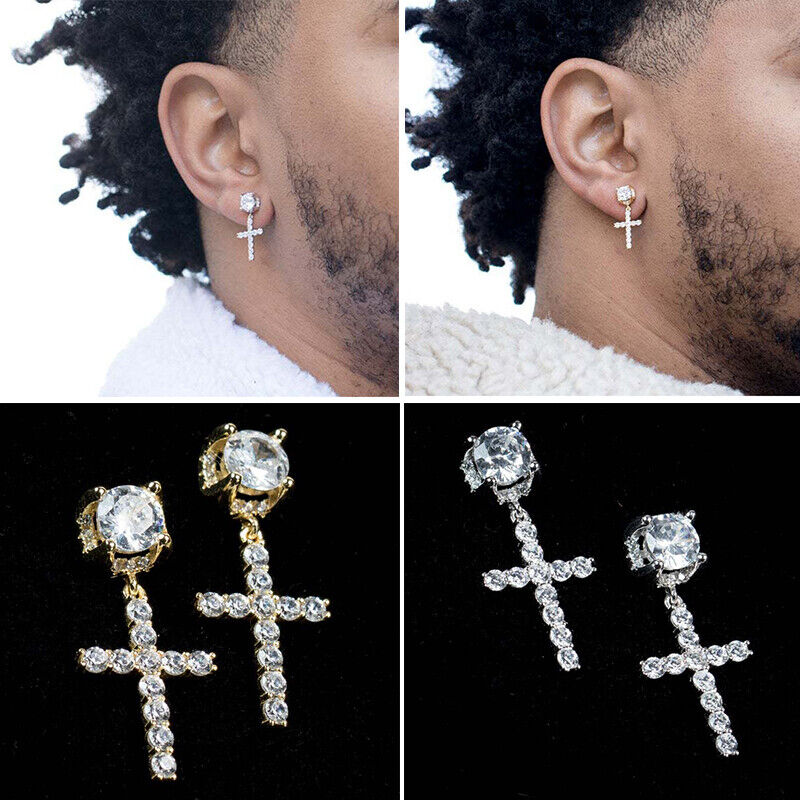 Cross Earrings For Women and Men-calidas.vn