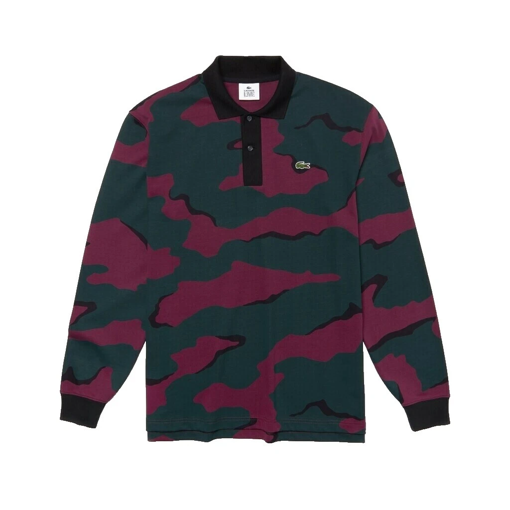 Lacoste Long Sleeve Multicolor Shirts for Men