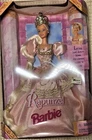 NIB MATTEL BARBIE DOLL RAPUNZEL 1997 LONG BLONDE HAIR BEAUTIFUL CROWN Vintage