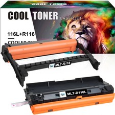 2PK MLT-D116L Toner MLT-R116 Drum for Samsung Xpress SL-M2875 SL-M2625 M2675