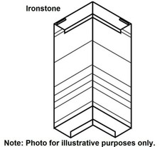 4x Stramit FASCIA BOARD EXTERNAL CORNERS 90-Degree Colorbond IRONSTONE*AUS Brand