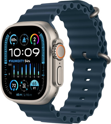 Watch Ultra 2 [GPS + Cellular 49Mm] Smartwatch with Rugged Titanium Case & Blue 