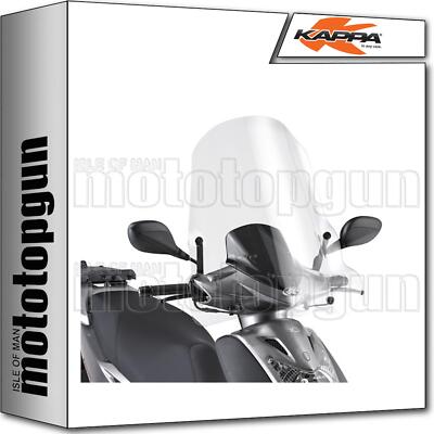 Parabrezza Per Kymco Agility 50-125 - Schermo Trasparente Per Scooter 2008-2016 - Foto 6