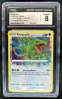 2020 Pokemon SWSH Vivid Voltage Rayquaza #138/185 CGC 8