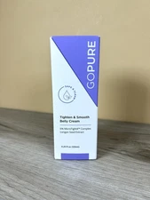 GO PURE Tighten & Smooth Belly Cream | 4.25 fl oz