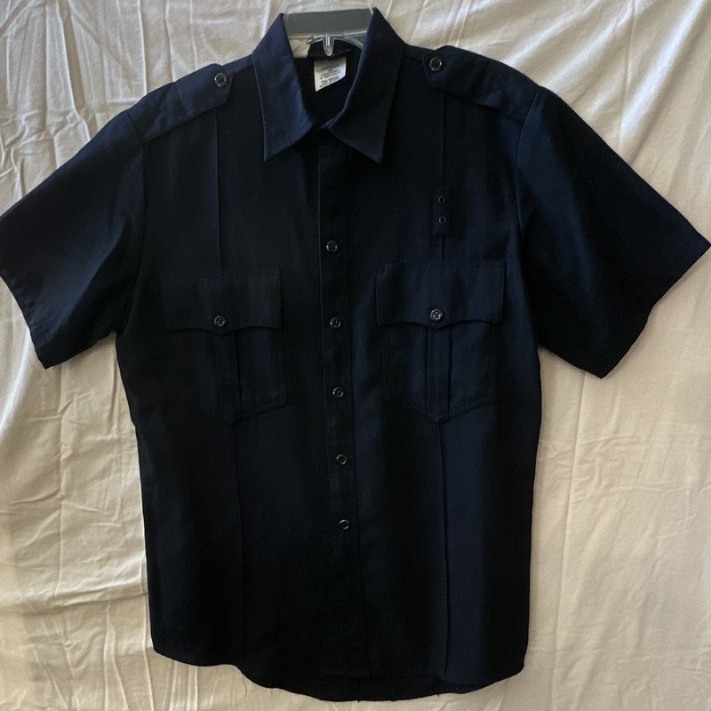 Workrite Men’s Fire Uniform Shirt Navy - Size 44