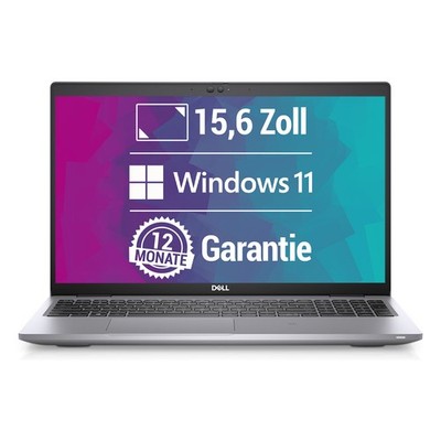 Dell Latitude 5520 15,6'' Notebook i5-1145G7 bis 4x 4,4GHz 16GB 256GB SSD Win11P