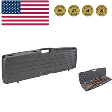 Gun Guard SE Series Gun Case, Black, Lockable Padlock Tabs for Travel, Gun Ca...