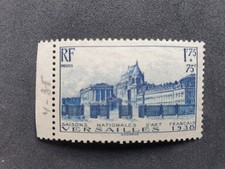 Timbre neuf France de 1938 - YT 379 - Versailles -