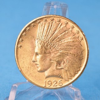 USA 10 $ 1926 Indian Head Eagle 16 71 Gramm 900 Gold Vz