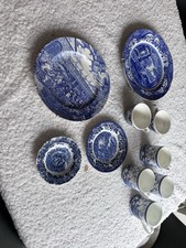 Mixed Bundle Crockery Spode Churchill Staffordshire Myott Plates Cups