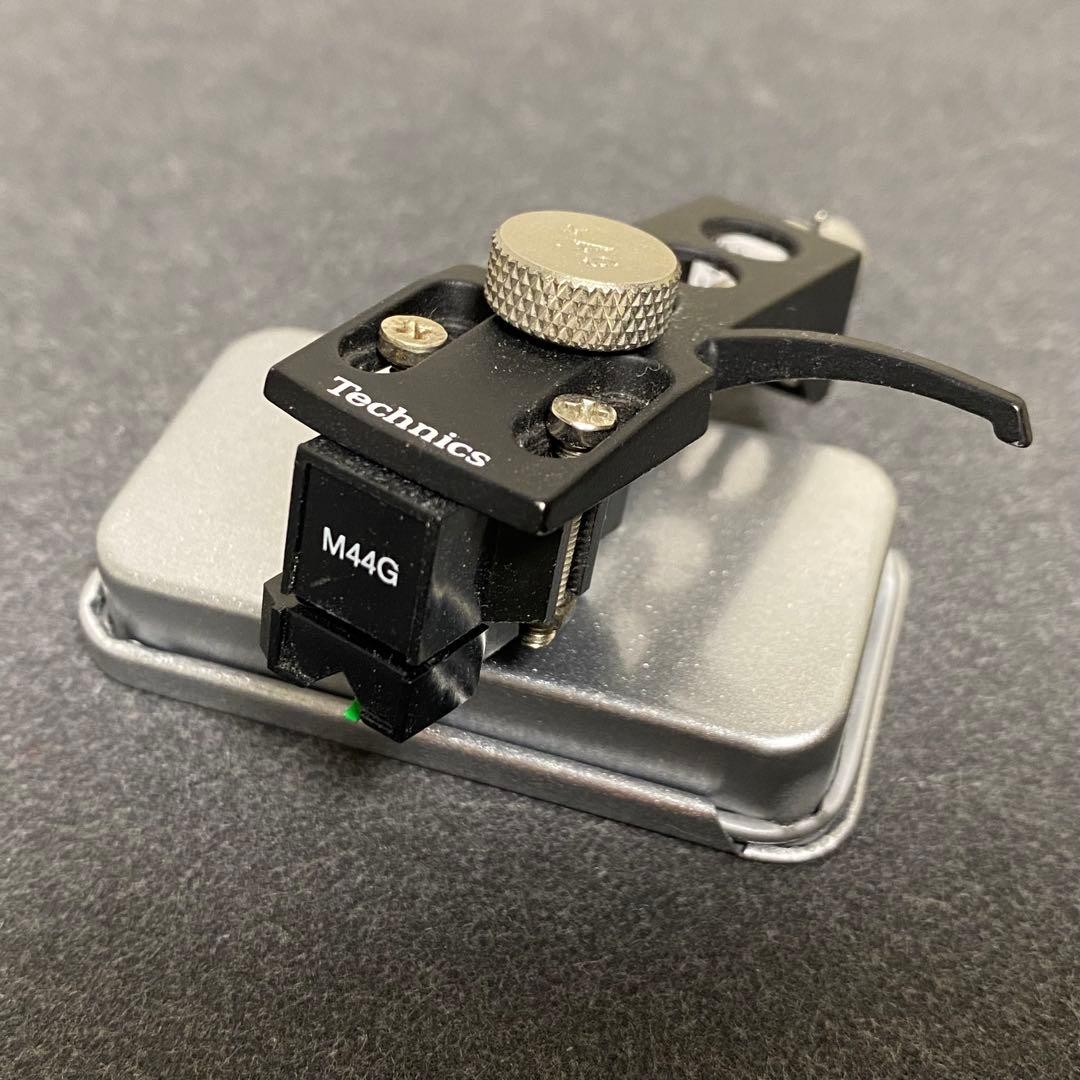 Technics M44G Record Needle Cartridge w/ Case Head Shell Technics M44G Record Needle Cartridge w/ Case Head Shell