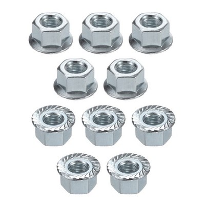 10-Pack Flange Guide Bar Nuts 503220001 8mm x 1.25 Thread 13mm Chainsaw Parts