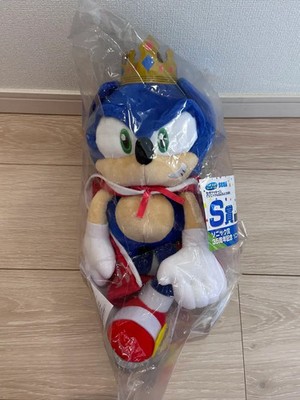 Sonic the Hedgehog 35th Anniversary Plush Doll SEGA Lucky Lottery From Japan