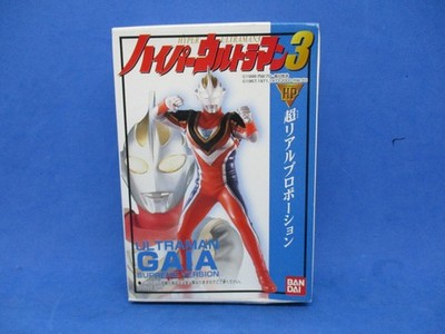 Bandai 2000 #3 Ultraman Gaia supreme 4'' figure NIB rare