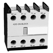 DAYTON 6EAT2 Auxiliary Contact, 2NO/2NC, 2.5 A 6EAT2