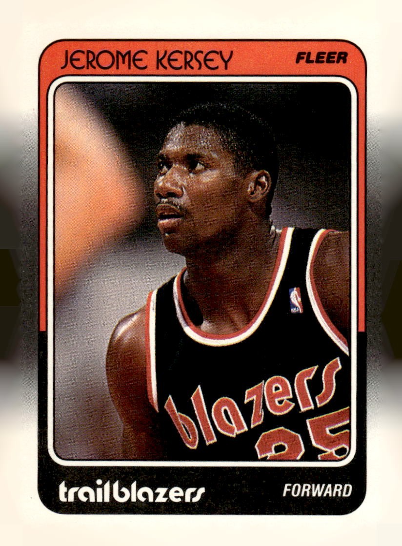 Jerome Kersey #95 (Basketball Cards 1988 Fleer) — is it worth grading?