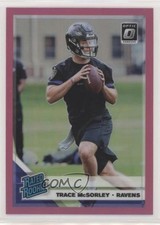 2019 Panini Donruss Optic Rated Rookie Pink Prizm Trace McSorley #196 0a3
