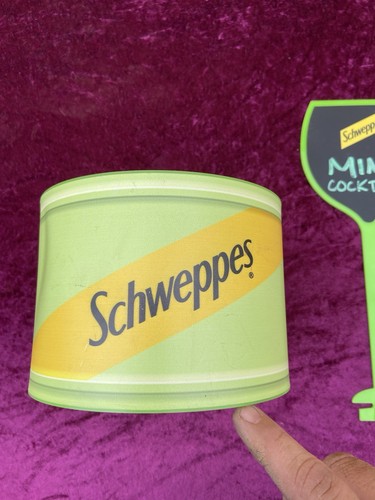 Vintage Schweppes Advertising Bar Top Display - Picture 4 of 13