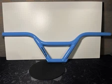 Peregrine Strut Handlebars Fresh Powder Blue Bmx Old / Mid School Vintage CUT