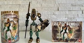 Bionicle Toa Hagah Warriors:  Iruini 8762 & Norik 8763 w/Canisters & Manuals