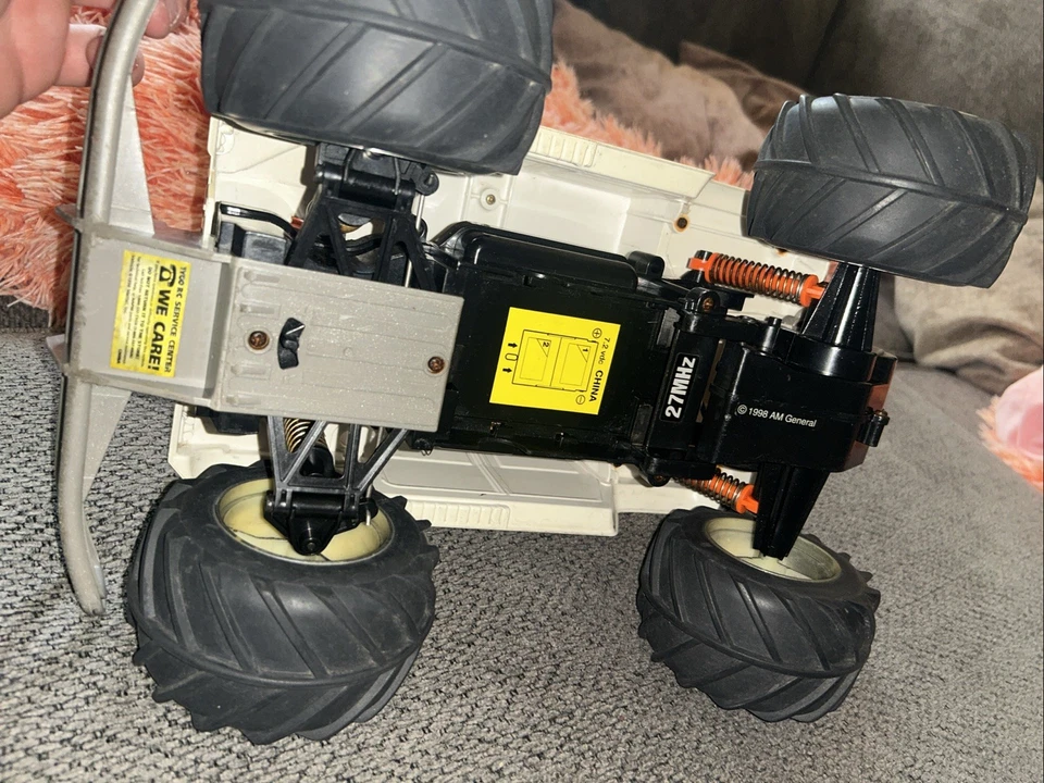 Vintage TYCO RC 27 MHz  AM General Hummer Tiger Livery Needs Charger - Image 4 of 4