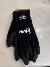 NEW MCR MEMPHIS NINJA ICE INSULATED COLD WEATHER SAFETY WORK GLOVES 1 PAIR LARGE
