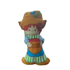 Vintage Strawberry Shortcake Huckleberry Pie Pillow Doll