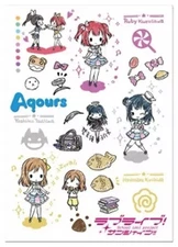 Clear file 1st grade A4 clear file "Love Live! Sunshine!!"