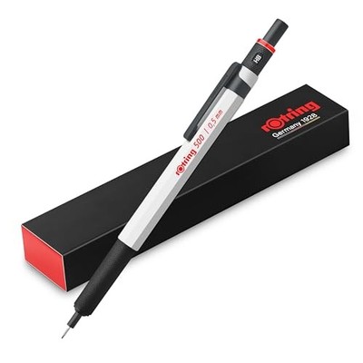 Rotring 500 Mechanical Pencil 0.5mm White 2218725　Japan