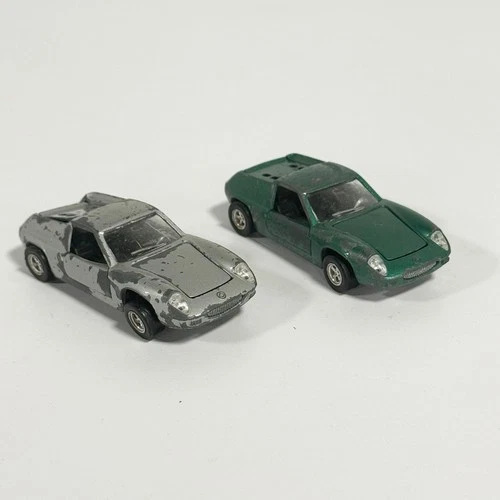 Vintage Hot Wheels Lotus Europa 1/43 Mebetoys Mattel Italy  #6618 TLC For REPAIR