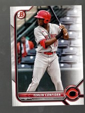 2022 Bowman Draft #BD-199 Yerlin Confidan