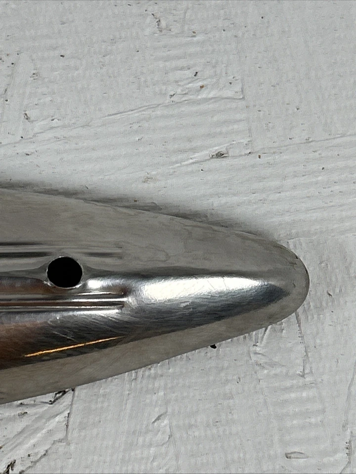 Moldura original 1941 Ford Super Deluxe para-lama dianteiro tampa de luz de estacionamento FoMoCo - Imagem 4 de 4