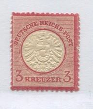 Germany 1872 3 kreuzer mint o.g. hinged