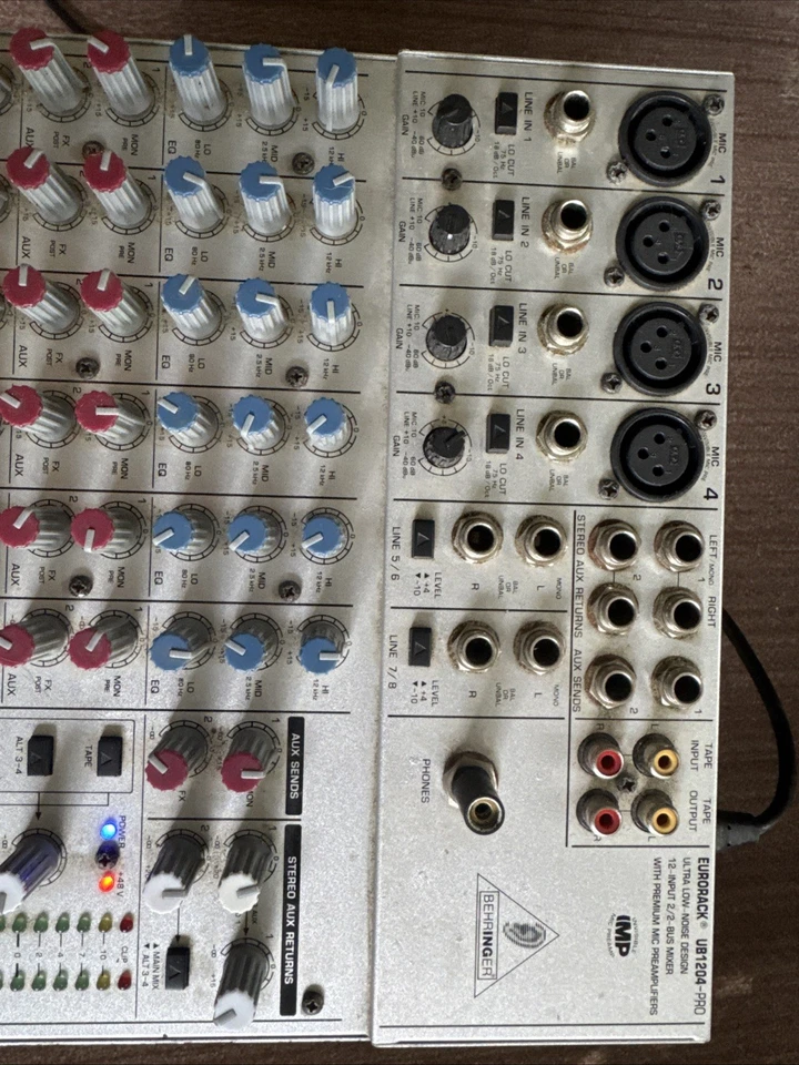 Behringer EURORACK UB1204FX-PRO Analog Mixer AC100V - Image 2 of 4