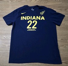 WNBA Indiana Fever Caitlin Clark Nike Name & Number Graphic T Shirt Size Large