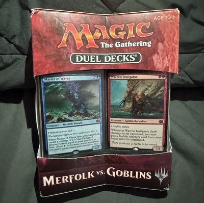 MTG Goblin Chieftain Duel Deck Merfolk vs. Goblins NM-Mint Condition