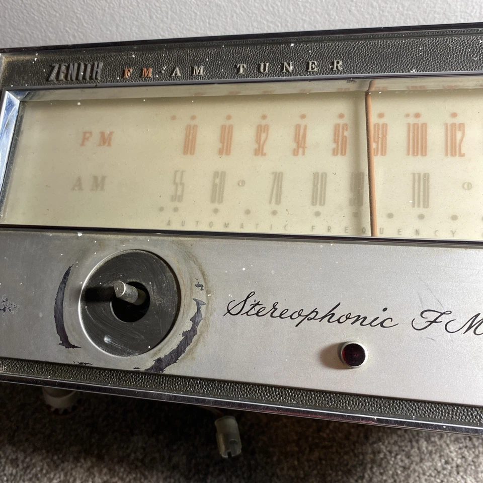 Zenith FM AM стереофонический тюнер - Изображение 2 из 4