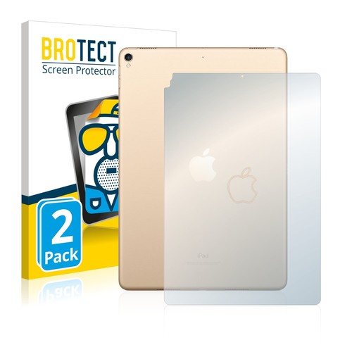 2x Schutzfolie Entspiegelt für Apple iPad Pro 10.5" 2017 (Rückseite) Matt A