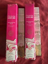 LOT OF 2 GRANDE COSMETICS GRANDELASH-MD LASH ENHANCING SERUM EXP 8/27
