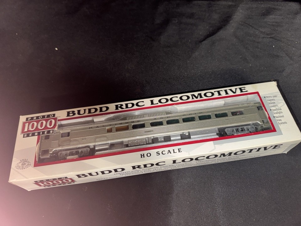 Life-Like Proto Series HO Gauge #23973 B&O 1951 BUDD RDC Locomotive ...